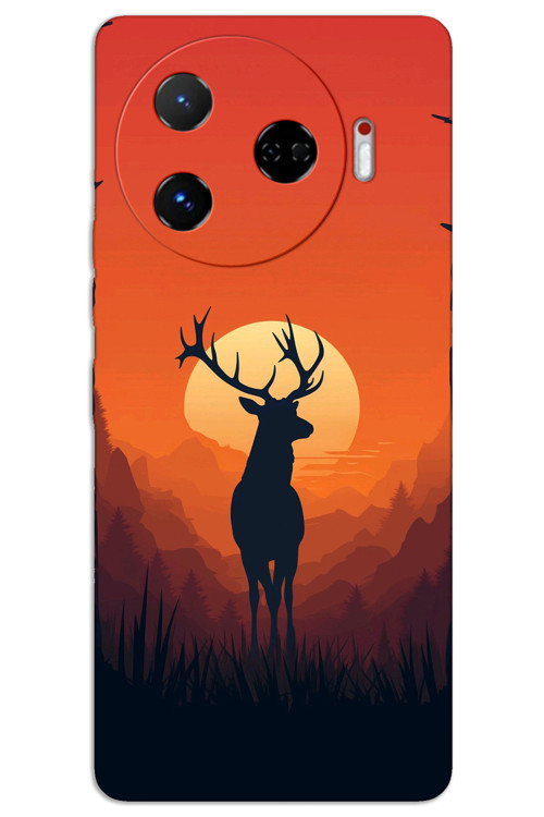 Tecno Camon 30 Pro 5G Kılıf HD Desen Baskılı Arka Kapak - Geyik