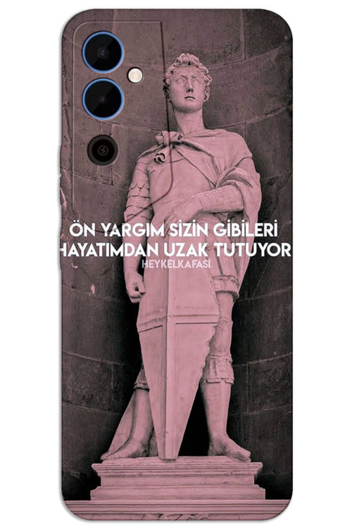 Tecno Pova Neo 2 Kılıf HD Desen Baskılı Arka Kapak - Ön Yargım