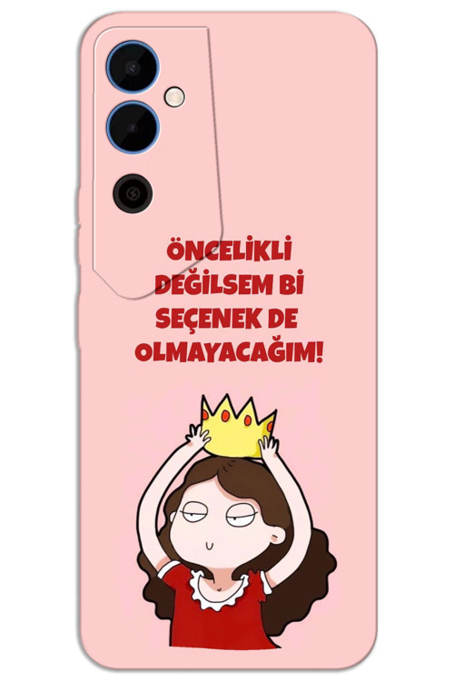 Tecno Pova Neo 2 Kılıf HD Desen Baskılı Arka Kapak - Seçenek Değilim