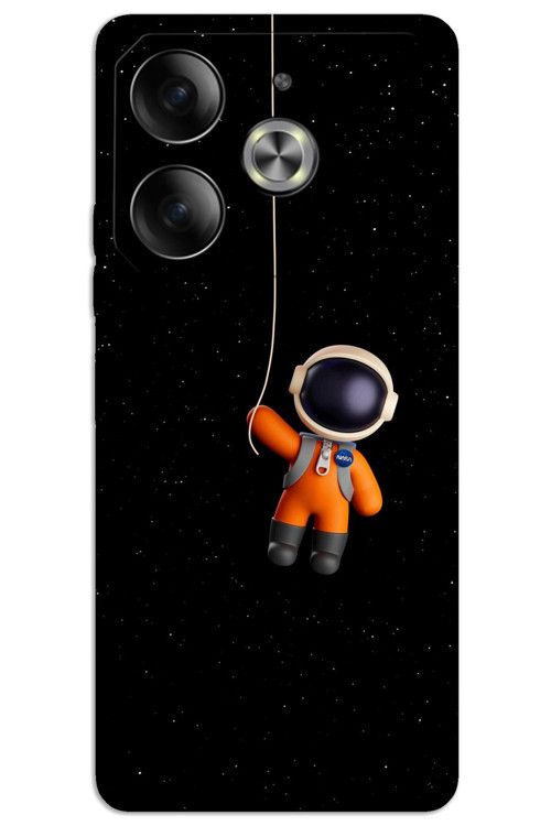 Tecno Pova 6 Pro Kılıf HD Desen Baskılı Arka Kapak - Astronot