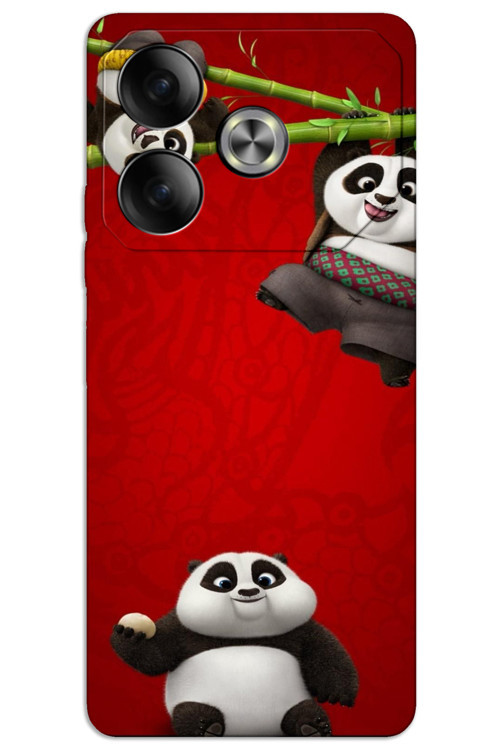 Tecno Pova 6 Kılıf HD Desen Baskılı Arka Kapak - Panda