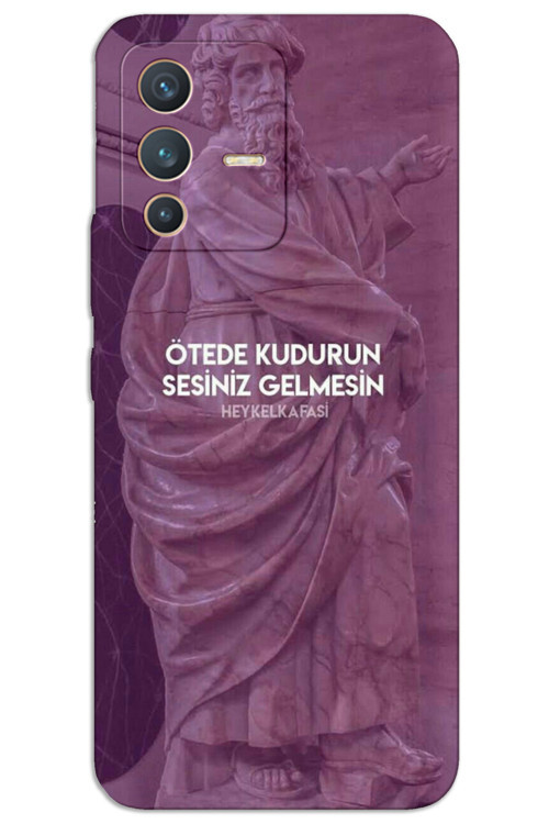 Vivo V23 5G Kılıf HD Desen Baskılı Arka Kapak - Ötede Kudurun