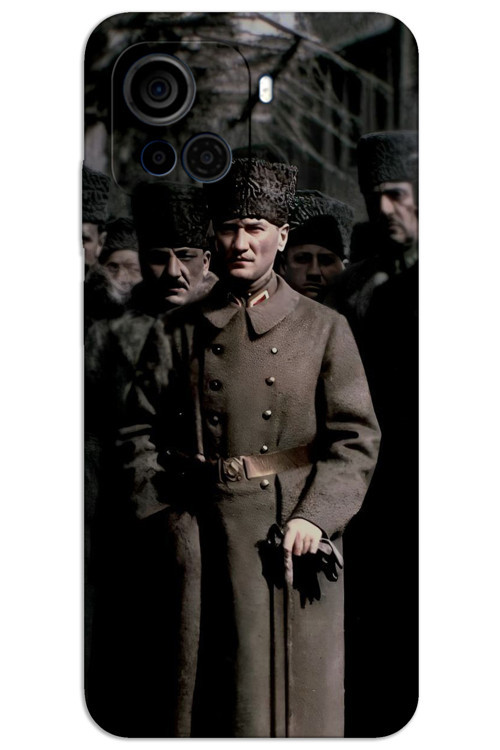 Casper Via F30 Kılıf HD Desen Baskılı Arka Kapak - Atatürk Kalpak