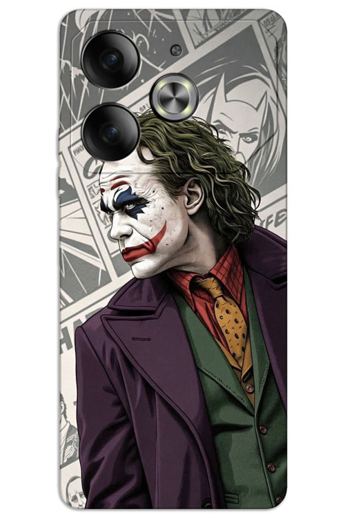 Tecno Pova 6 Pro Kılıf HD Desen Baskılı Arka Kapak - Joker