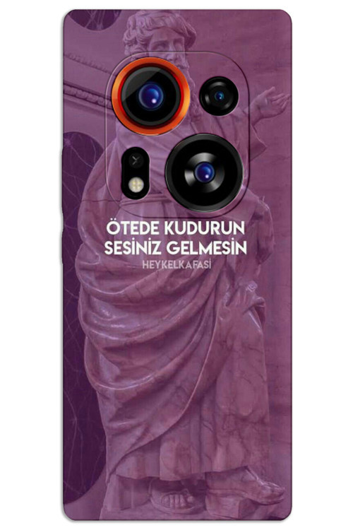 Tecno Phantom X2 Pro Kılıf HD Desen Baskılı Arka Kapak - Ötede Kudurun