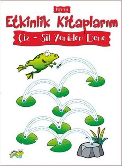 Tırtıl Etkinlik Kitaplarım-Kırmızı