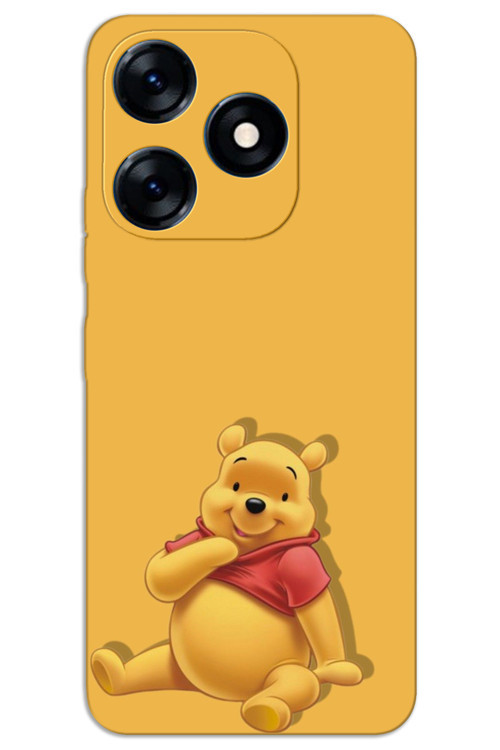 Tecno Spark 20C Kılıf HD Desen Baskılı Arka Kapak - Winnie The Pooh 2