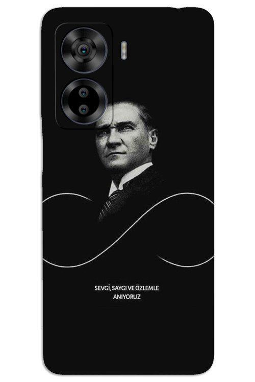 Casper Via X40 Kılıf HD Desen Baskılı Arka Kapak - Atatürk Sonsuzluk