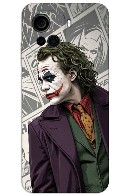 Casper Via F30 Kılıf HD Desen Baskılı Arka Kapak - Joker