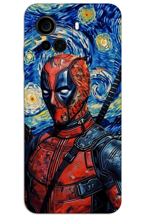 Casper Via F30 Kılıf HD Desen Baskılı Arka Kapak - Deadpool