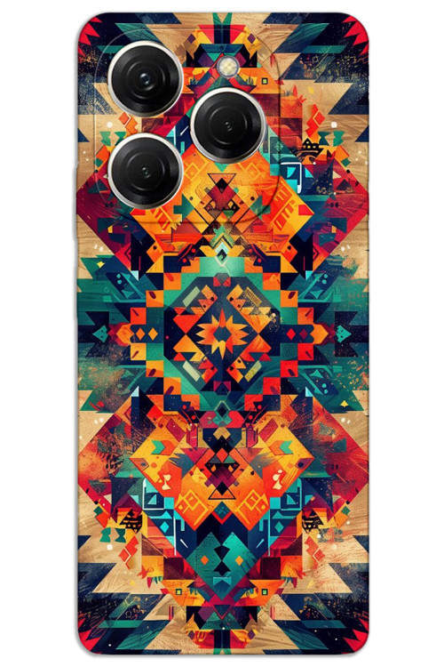 Tecno Spark 20 Pro 5G Kılıf HD Desen Baskılı Arka Kapak - Motif 1