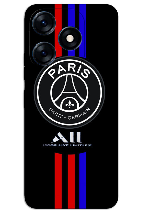 Tecno Spark 10C Kılıf HD Desen Baskılı Arka Kapak - PSG