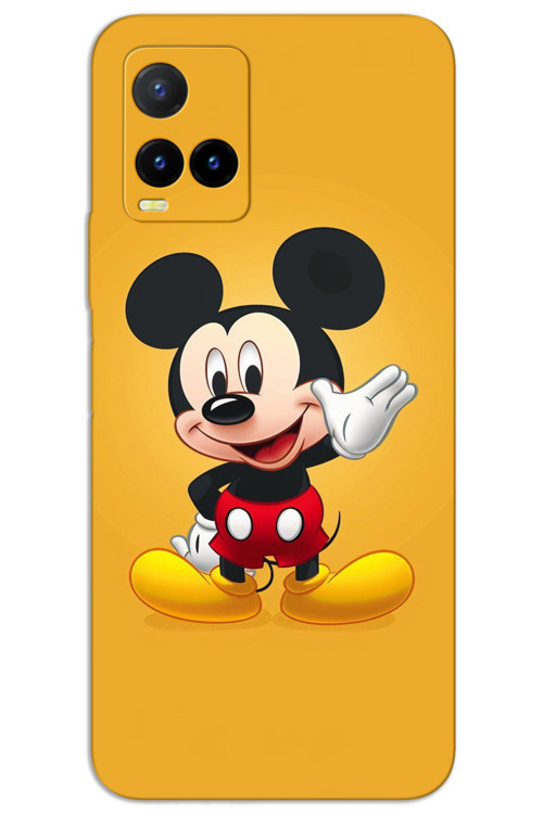 Vivo Y33S Kılıf HD Desen Baskılı Arka Kapak - Mickey 3
