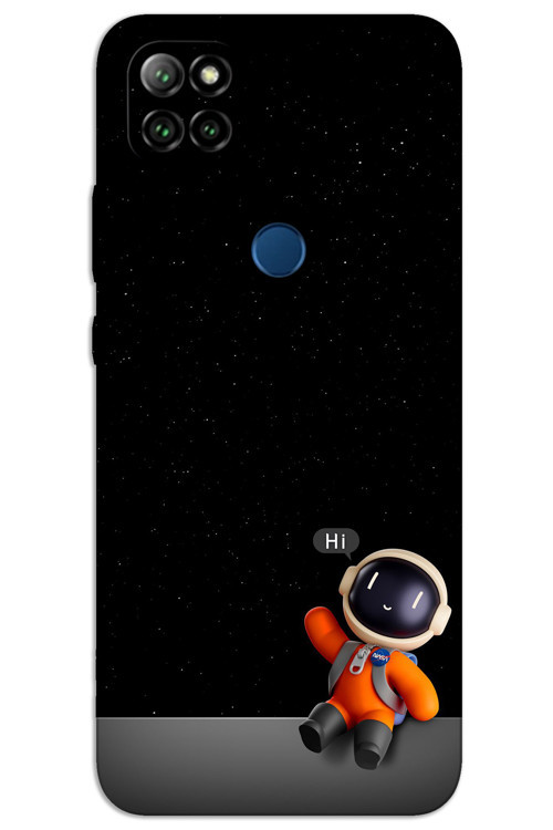 Casper Via E30 Kılıf HD Desen Baskılı Arka Kapak - Astronot Hi