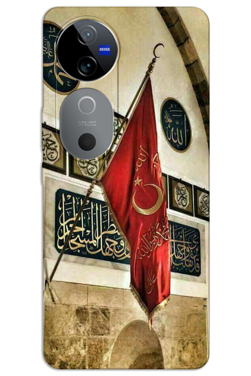 Vivo V40 Kılıf HD Desen Baskılı Arka Kapak - Sancak