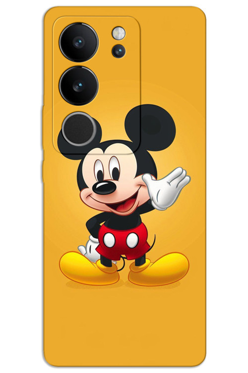 Vivo V29 5G Kılıf HD Desen Baskılı Arka Kapak - Mickey 3