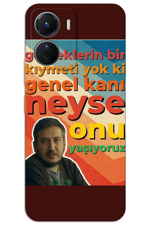 Vivo Y16 Kılıf HD Desen Baskılı Arka Kapak - Genel Kanı