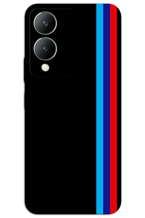 Vivo Y17S Kılıf HD Desen Baskılı Arka Kapak - Üç Şerit