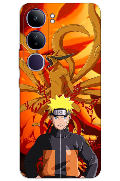 Vivo V40 Lite Kılıf HD Desen Baskılı Arka Kapak - Naruto