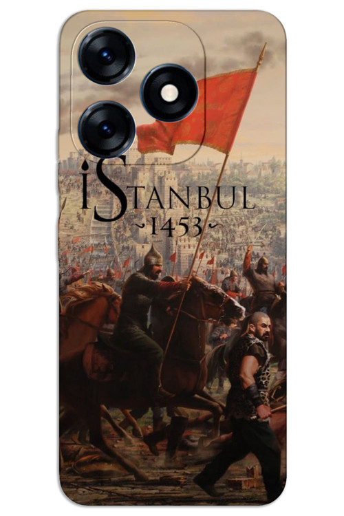 Tecno Spark 20C Kılıf HD Desen Baskılı Arka Kapak - Fetih