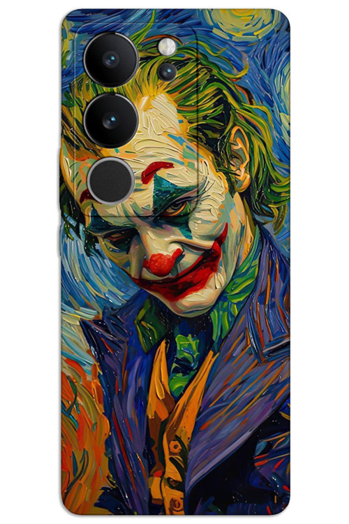 Vivo V29 5G Kılıf HD Desen Baskılı Arka Kapak - Joker 2