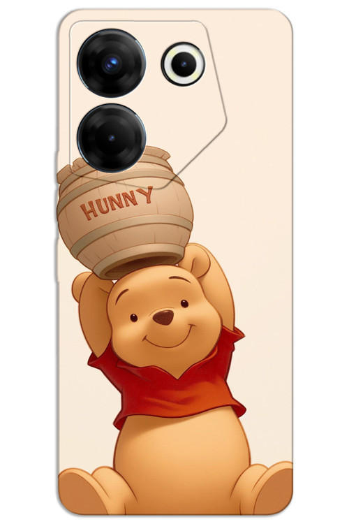 Tecno Camon 20 Kılıf HD Desen Baskılı Arka Kapak - Winnie The Pooh 1