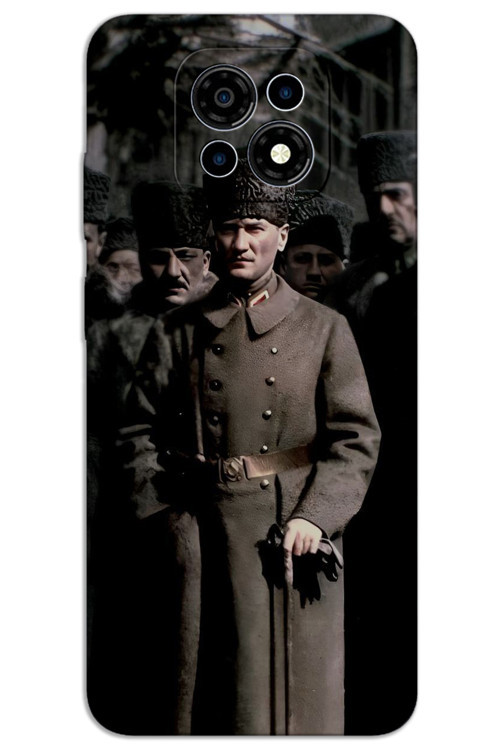 Casper Via M35 Kılıf HD Desen Baskılı Arka Kapak - Atatürk Kalpak