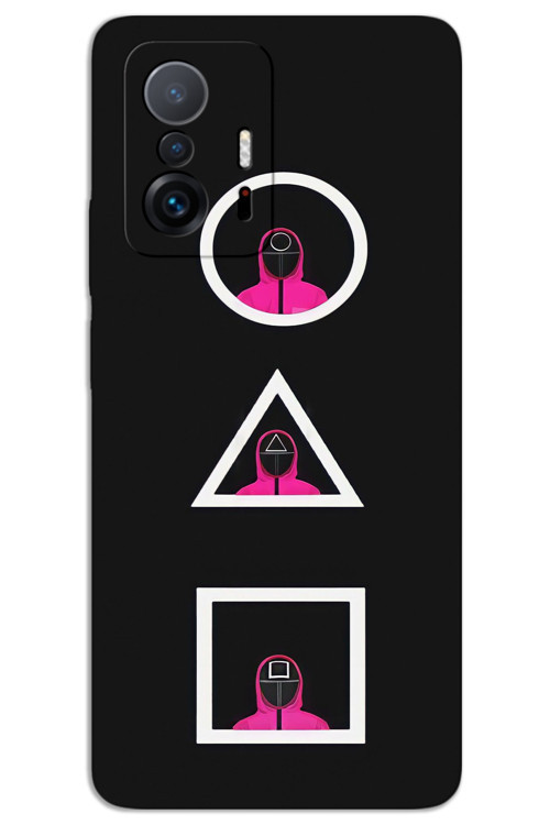 Xiaomi Mi 11T / Mi 11T Pro Kılıf HD Desen Baskılı Arka Kapak - Squid Game