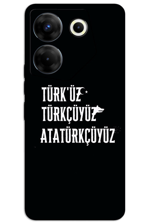 Tecno Camon 20 Pro 5G Kılıf HD Desen Baskılı Arka Kapak - Türkçü