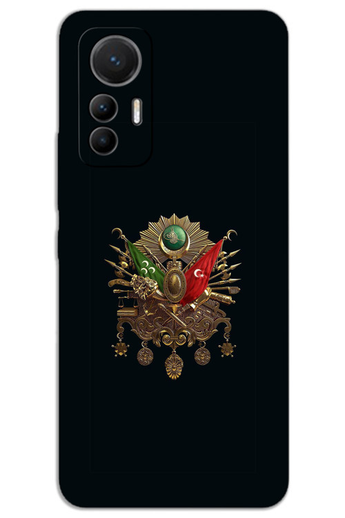 Xiaomi Mi 12 Lite Kılıf HD Desen Baskılı Arka Kapak - Tuğra