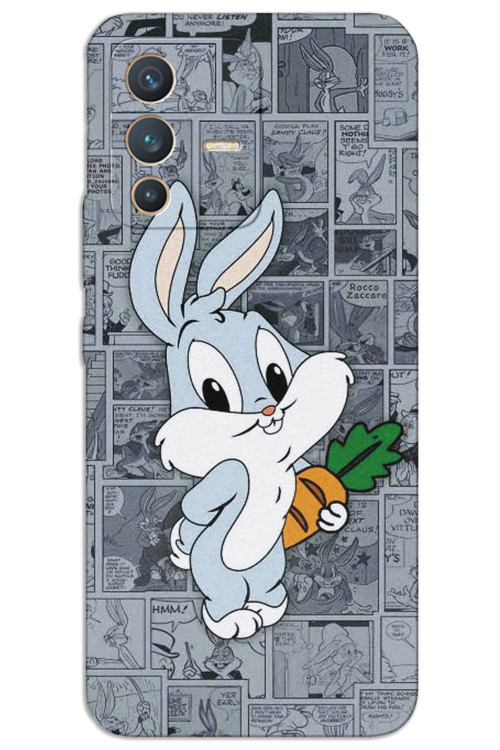 Vivo V23 5G Kılıf HD Desen Baskılı Arka Kapak - BugsBunny 1