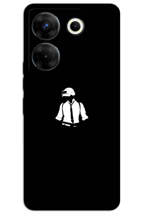 Tecno Camon 20 Kılıf HD Desen Baskılı Arka Kapak - Pubg Adam
