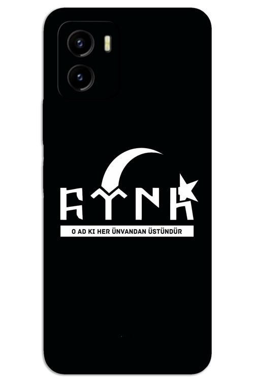 Vivo Y15S Kılıf HD Desen Baskılı Arka Kapak - Türk