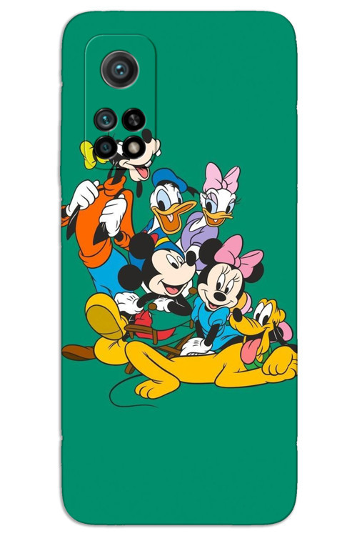 Xiaomi Mi 10T / 10T Pro Kılıf HD Desen Baskılı Arka Kapak - Mickey 1