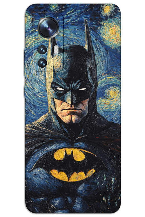 Xiaomi Mi 12 Pro Kılıf HD Desen Baskılı Arka Kapak - Batman