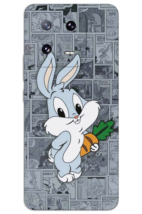 Xiaomi Mi 13 Kılıf HD Desen Baskılı Arka Kapak - BugsBunny 1