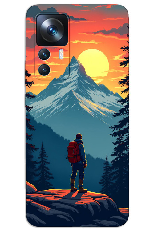 Xiaomi Mi 12T / 12T Pro Kılıf HD Desen Baskılı Arka Kapak - Everest