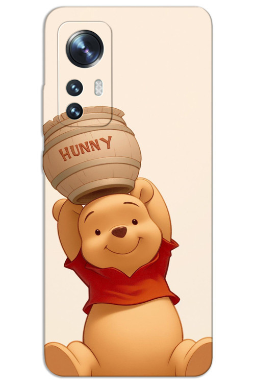 Xiaomi Mi 12 Kılıf HD Desen Baskılı Arka Kapak - Winnie The Pooh 1