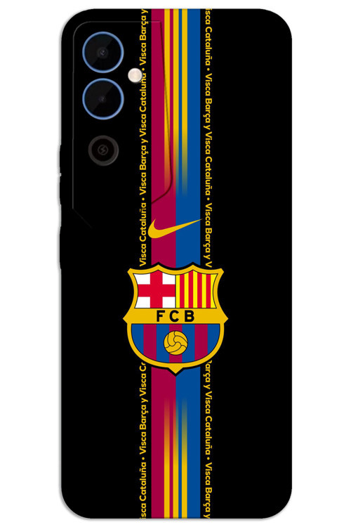 Tecno Pova 4 Pro Kılıf HD Desen Baskılı Arka Kapak - Barça