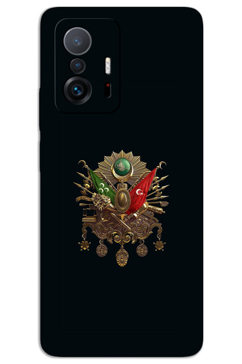 Xiaomi Mi 11T / Mi 11T Pro Kılıf HD Desen Baskılı Arka Kapak - Tuğra