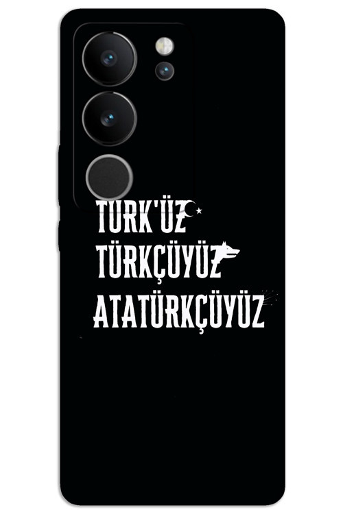 Vivo V29 5G Kılıf HD Desen Baskılı Arka Kapak - Türkçü
