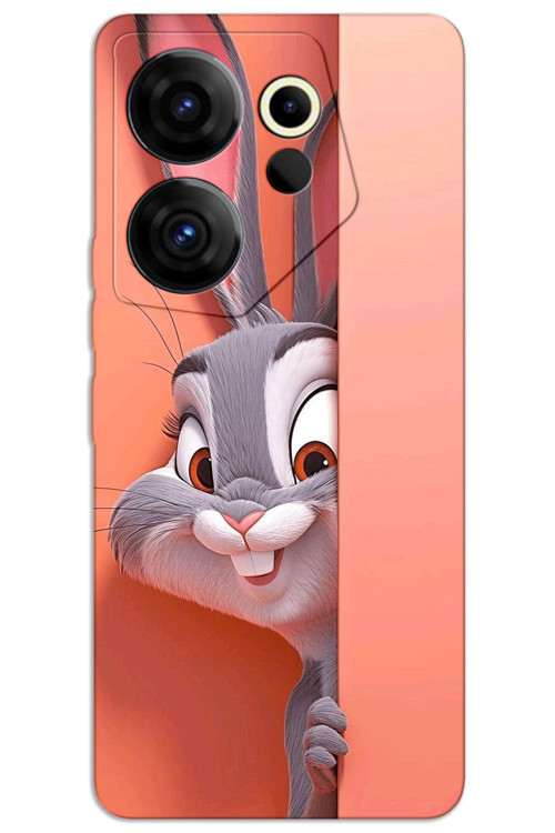 Tecno Camon 20 Premier 5G Kılıf HD Desen Baskılı Arka Kapak - BugsBunny 2