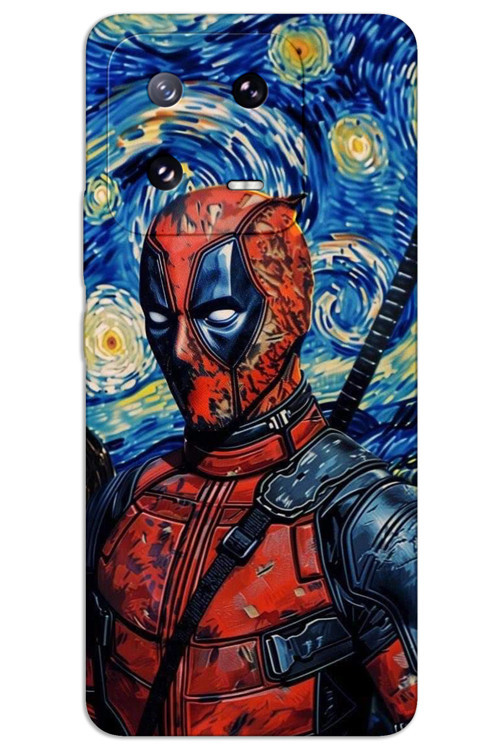 Xiaomi Mi 13 Kılıf HD Desen Baskılı Arka Kapak - Deadpool