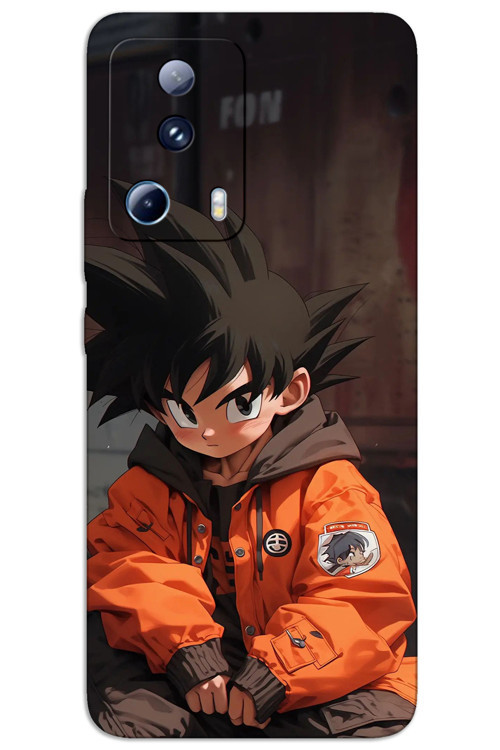 Xiaomi Mi 13 Lite Kılıf HD Desen Baskılı Arka Kapak - Goku
