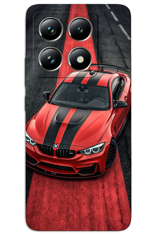 Xiaomi Mi 14 Pro Kılıf HD Desen Baskılı Arka Kapak - Kırmızı BW