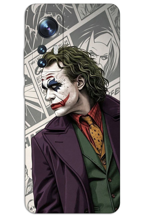 Xiaomi Mi 12 Kılıf HD Desen Baskılı Arka Kapak - Joker