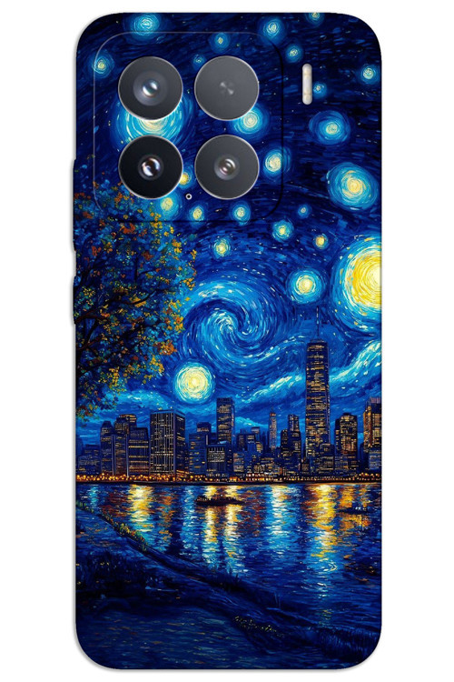 Xiaomi Mi 15 Pro Kılıf HD Desen Baskılı Arka Kapak - Sanat Sahil
