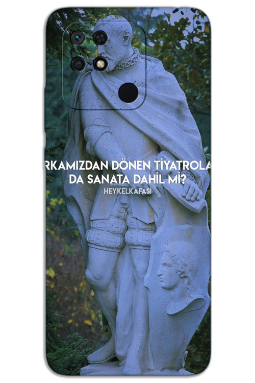 Xiaomi Redmi 10C Kılıf HD Desen Baskılı Arka Kapak - Dönen Tiyatro