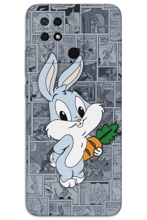 Xiaomi Poco C40 Kılıf HD Desen Baskılı Arka Kapak - BugsBunny 1