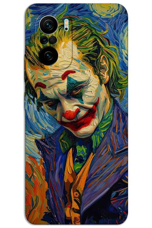 Xiaomi Poco F3 Kılıf HD Desen Baskılı Arka Kapak - Joker 2